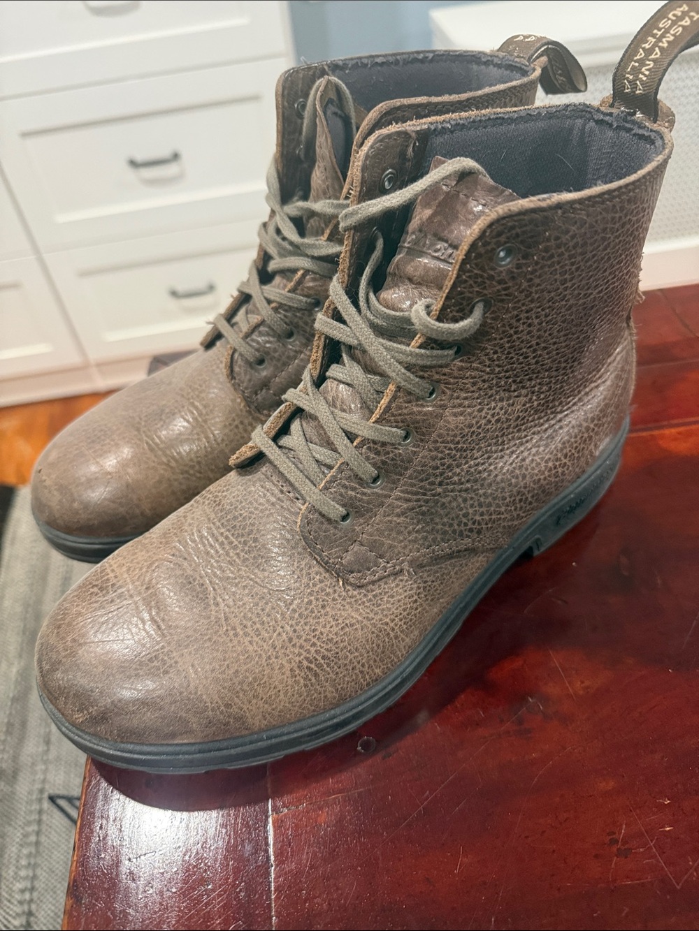 Blundstone Brown Lace-Up Women's Leather Boots
